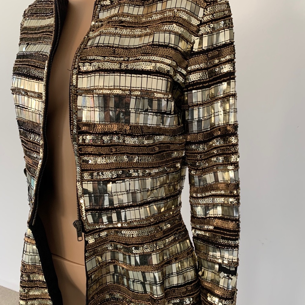 Beaded Gold Jacket - Picture 10 of 13